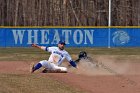 Baseball vs Amherst  Wheaton College Baseball vs Amherst College. - Photo By: KEITH NORDSTROM : Wheaton, baseball